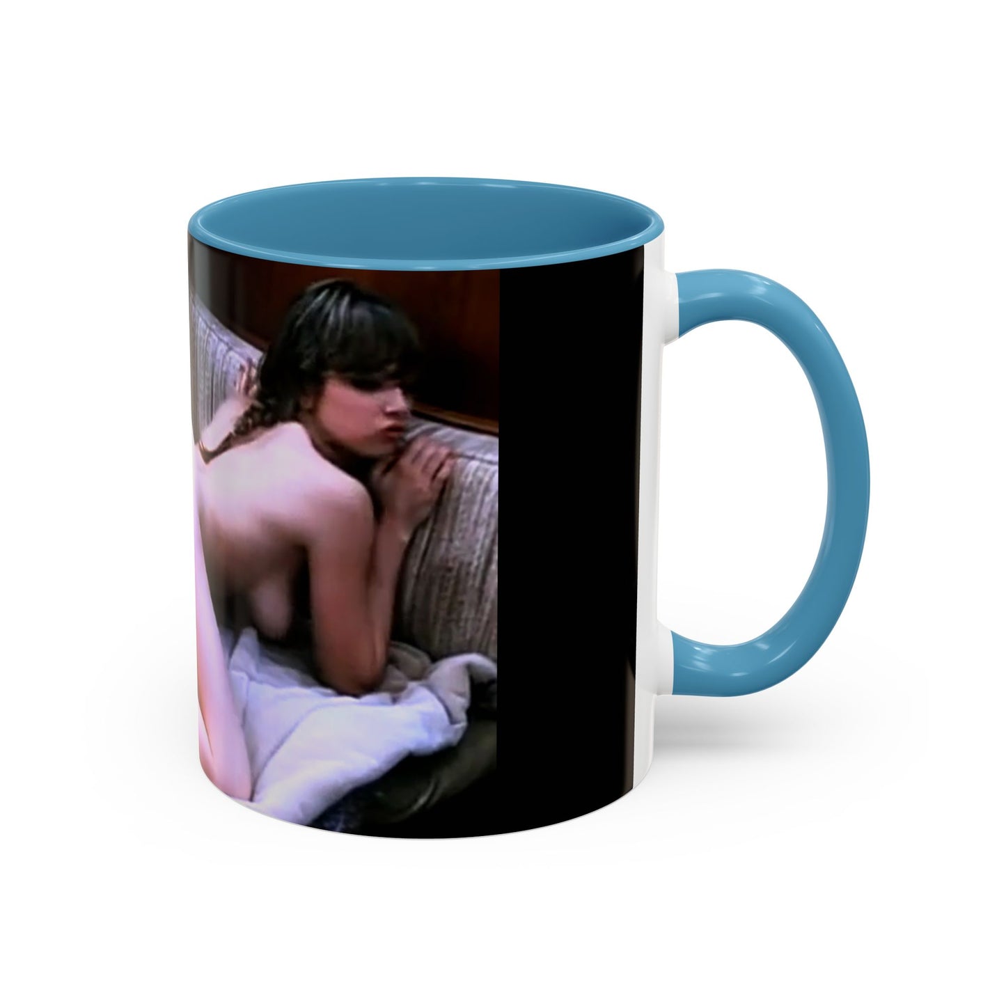 Accent Coffee Mug (11, 15oz) Traci Lords Nude Naked Retro