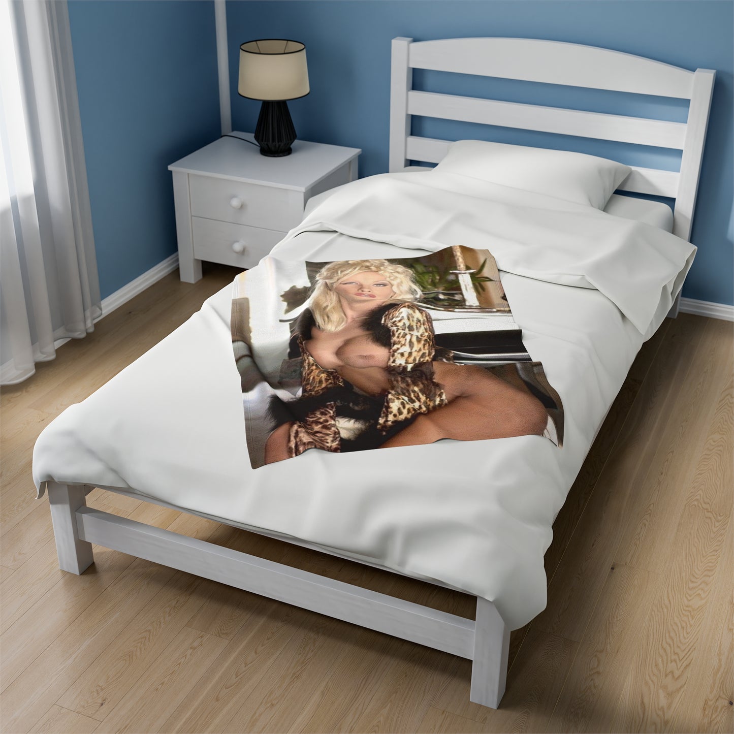 Velveteen Plush Blanket Pornstar Chloe Jones Nude