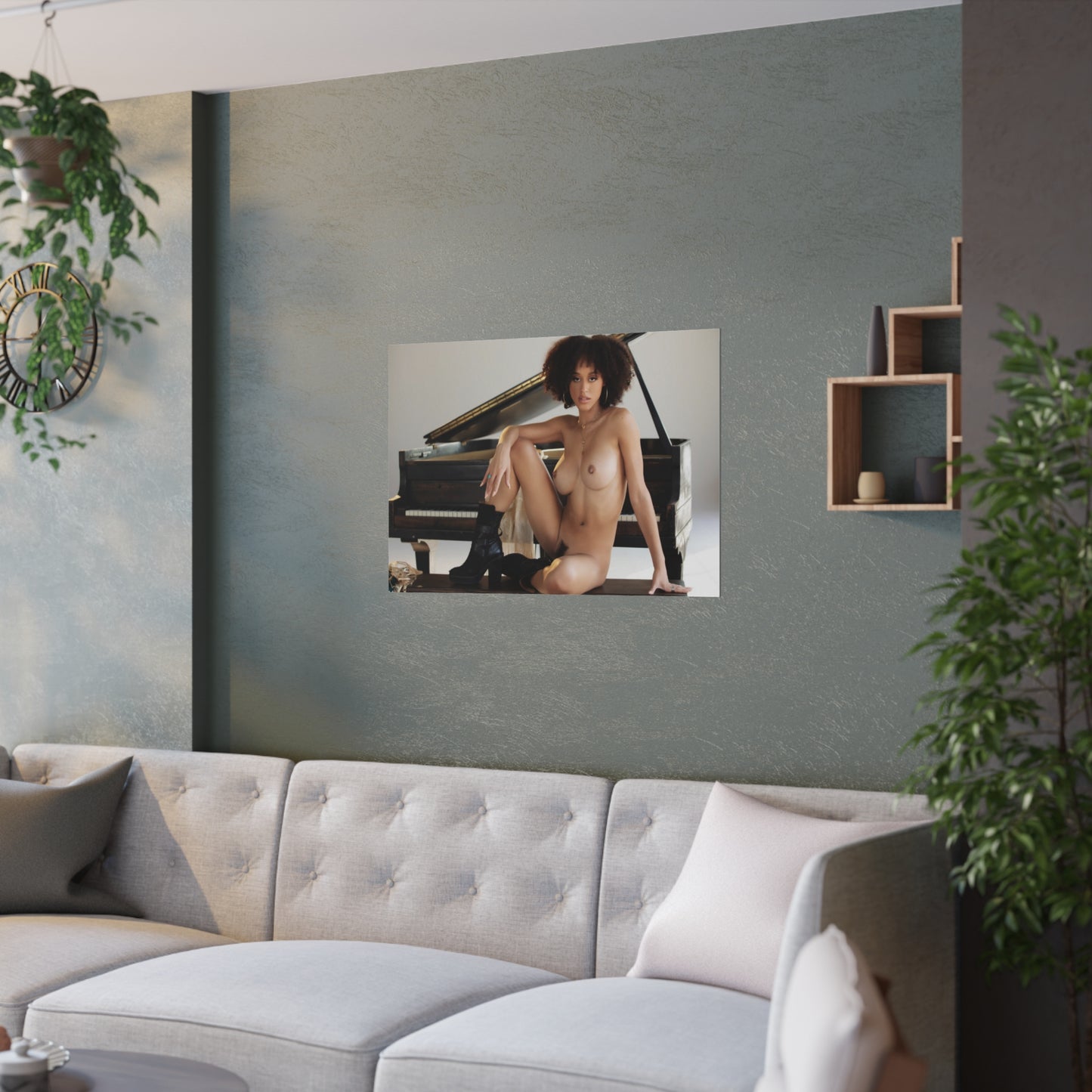 Satin Posters (210gsm) Penthouse Pet March 2022 Stormi Maya