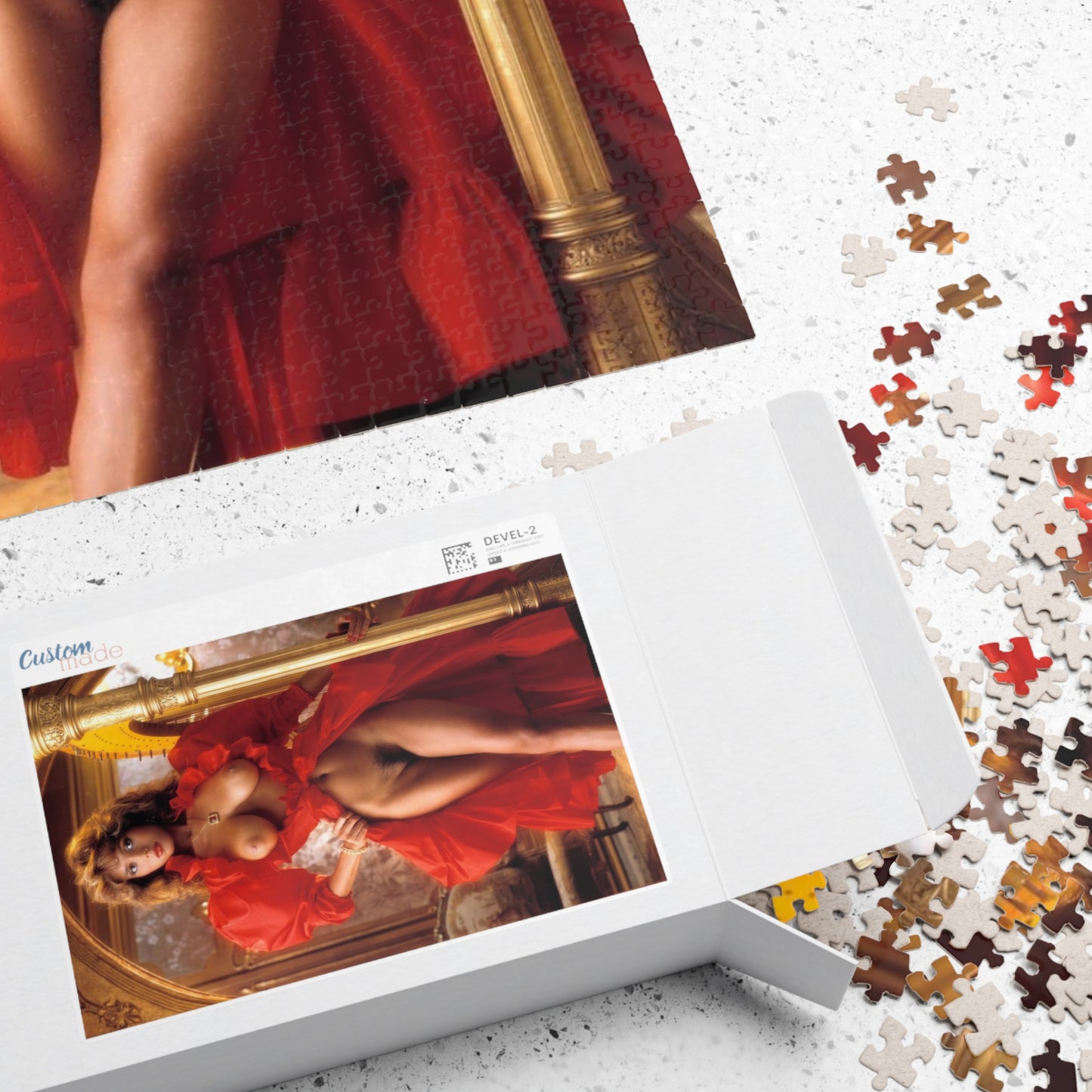 Puzzle (110, 252, 500, 1014-piece) Playboy Playmate January 1983 Lonny Chin