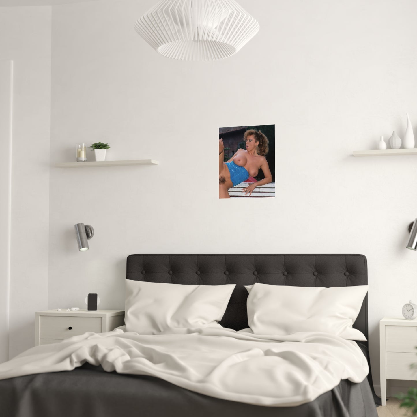 Satin Posters (210gsm) Retro Porn Star Tracey Adams