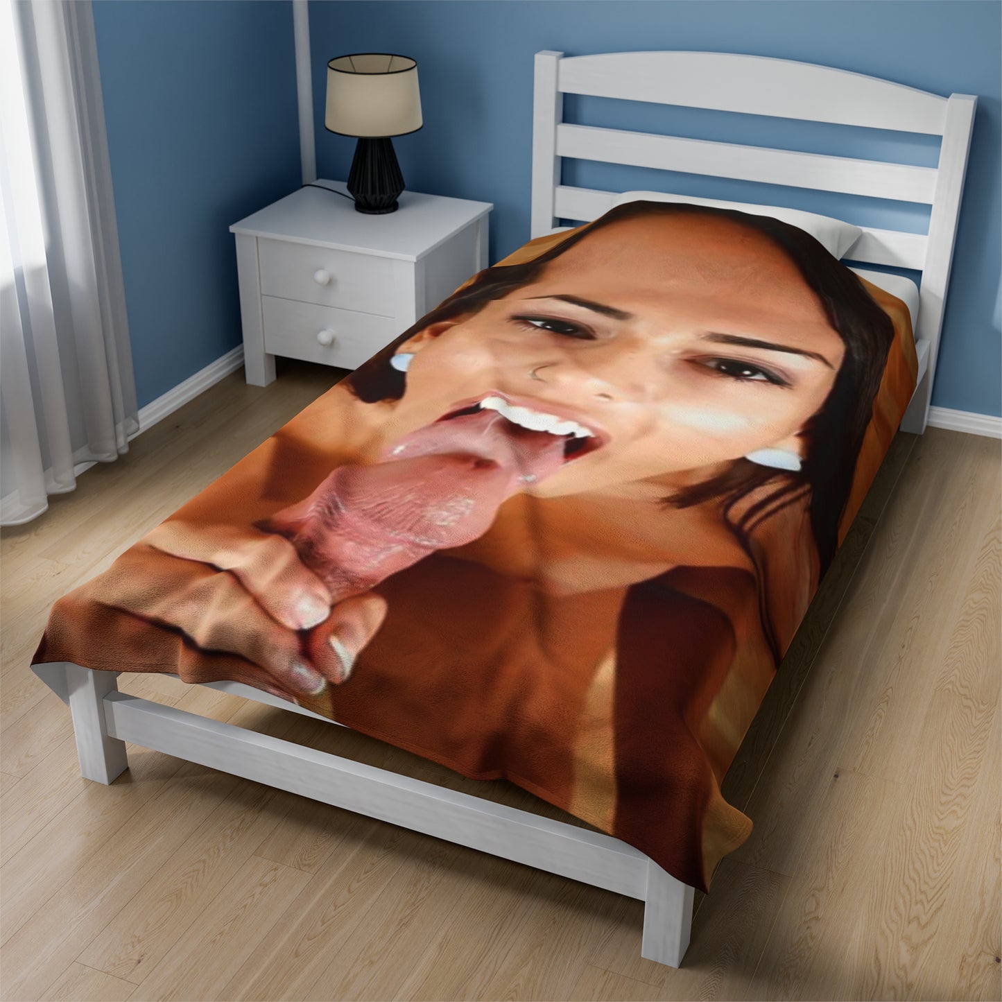 Velveteen Plush Blanket Janice Griffith