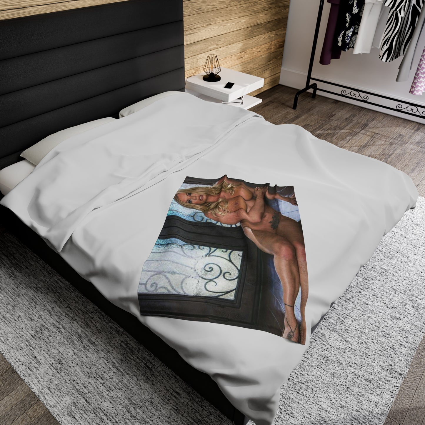 Velveteen Plush Blanket Pornstar Briana Banks Nude