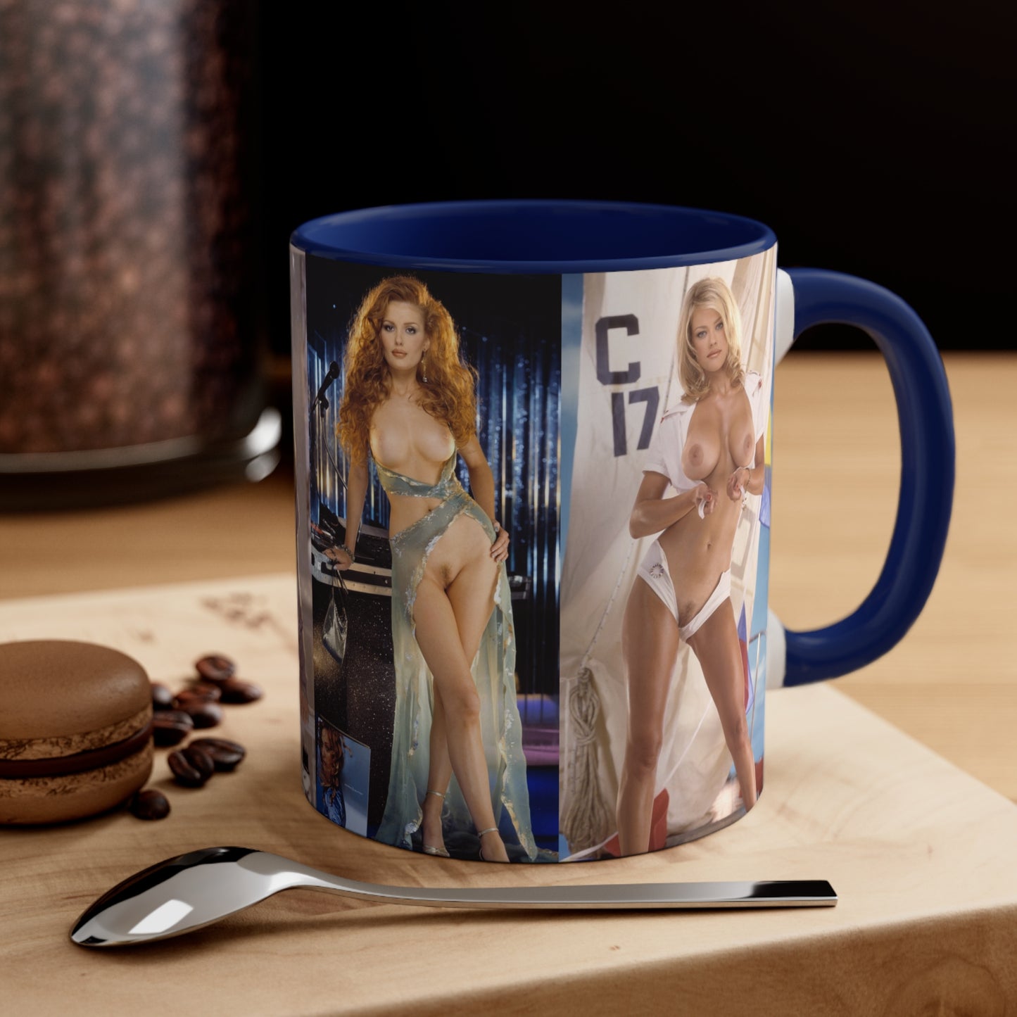 Accent Coffee Mug, 11oz Playboy Playmates 1999 January - April