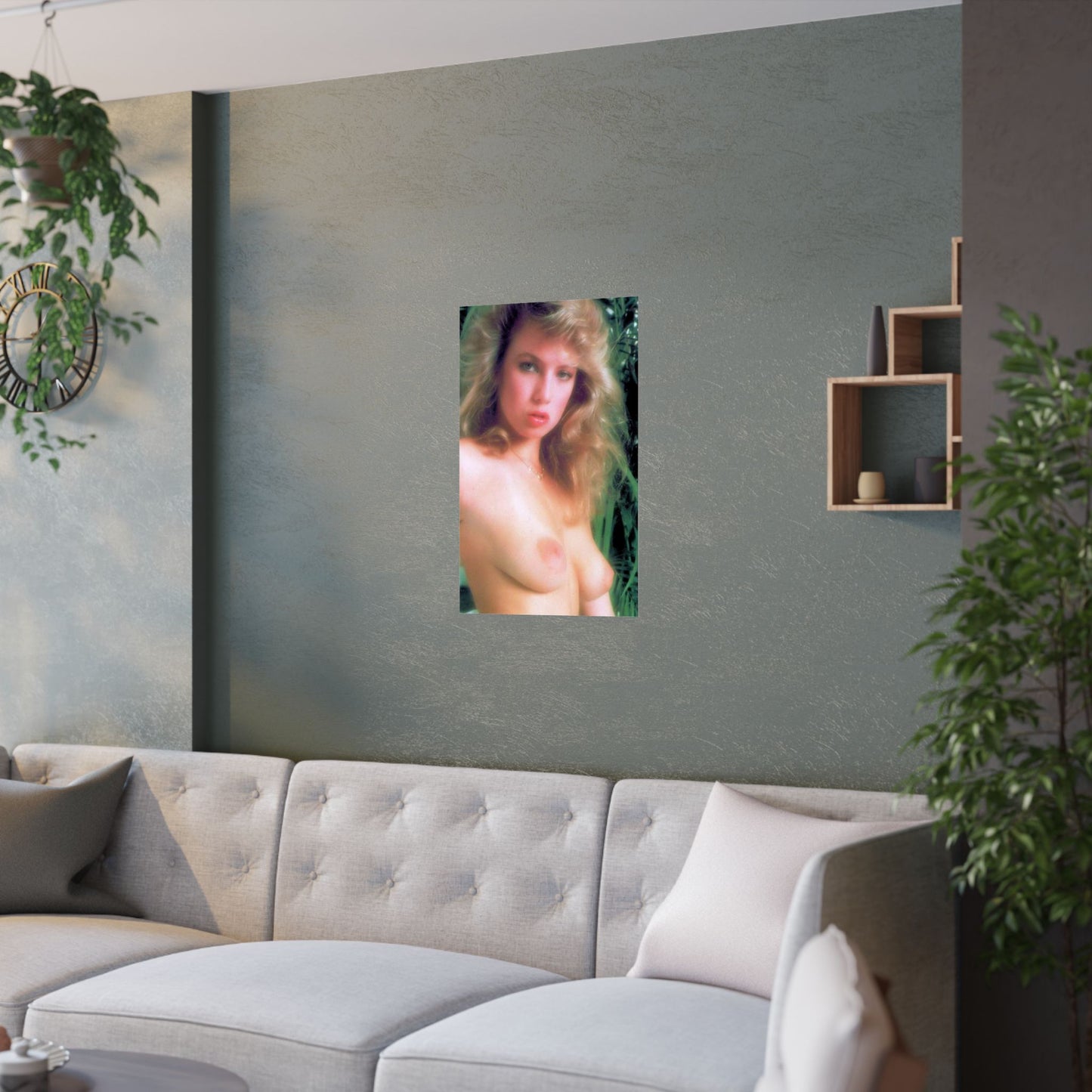 Satin Posters (210gsm) Traci Lords Nude Naked Retro