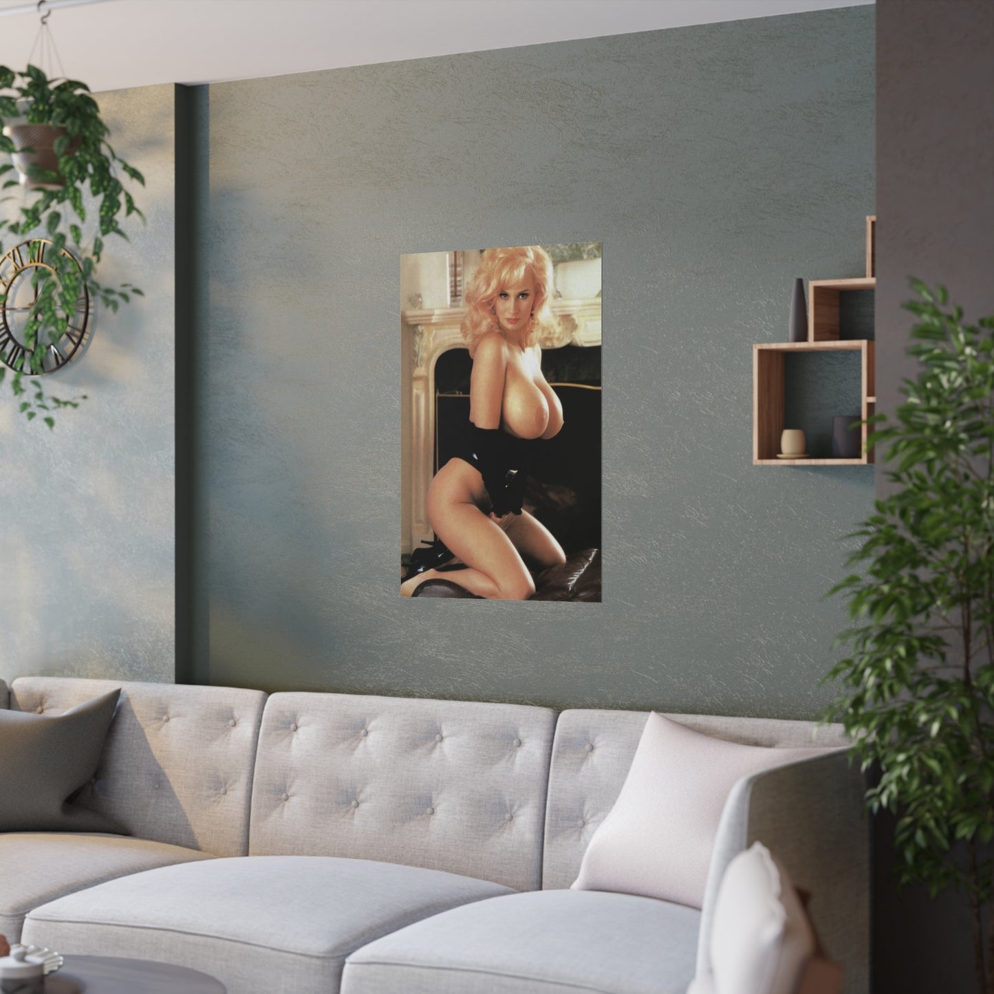 Satin Posters (210gsm) Retro Star Marilyn Melons