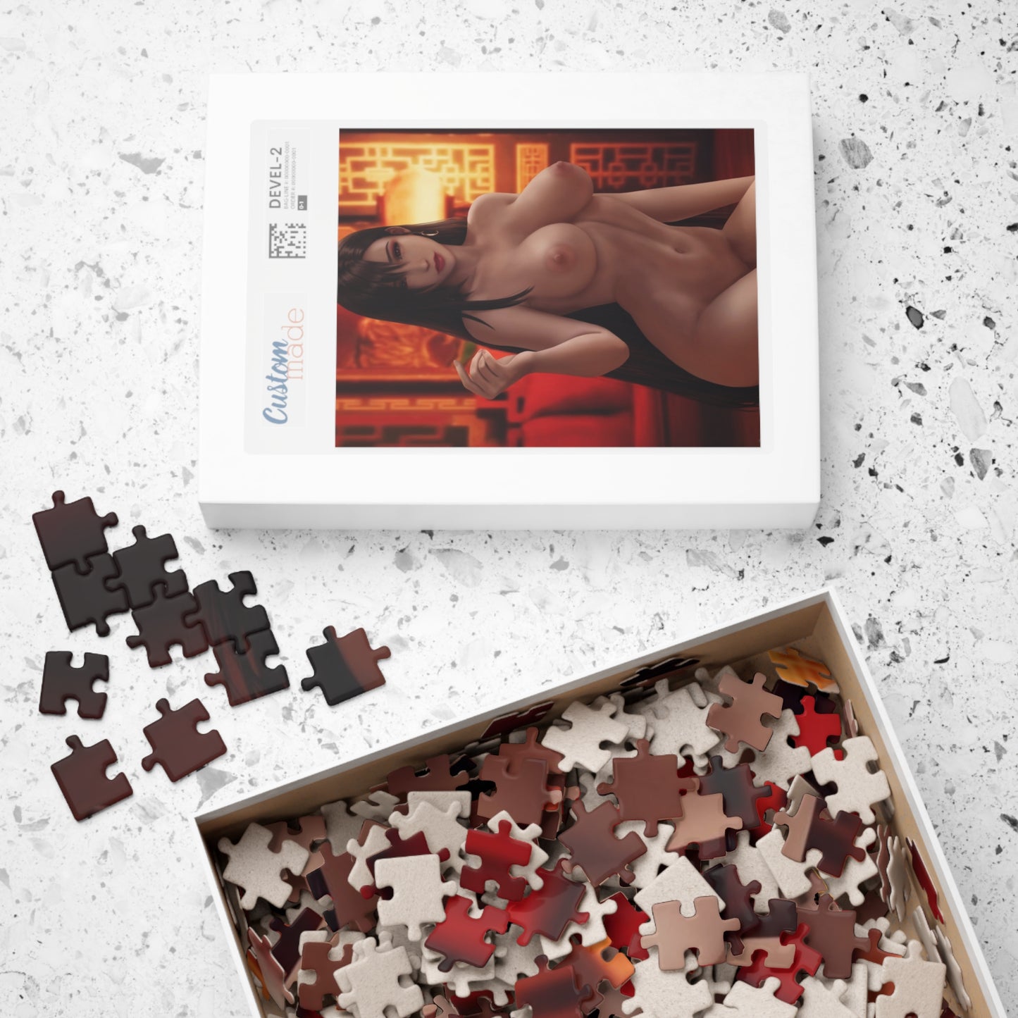 Puzzle (110, 252, 500, 1014-piece) Nude Anime #11