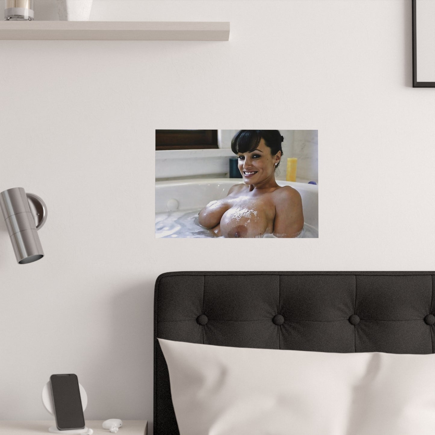 Satin Posters (210gsm) Pornstar Lisa Ann Nude