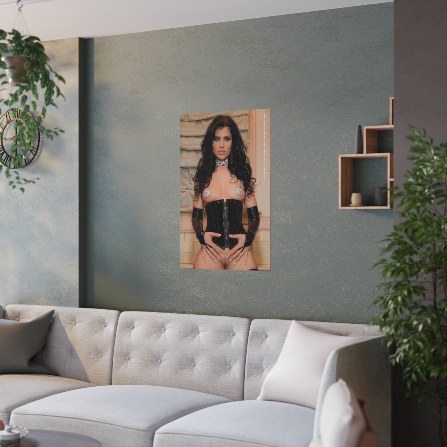 Satin Posters (210gsm) Penthouse Pet March 2009 Rebeca Linares