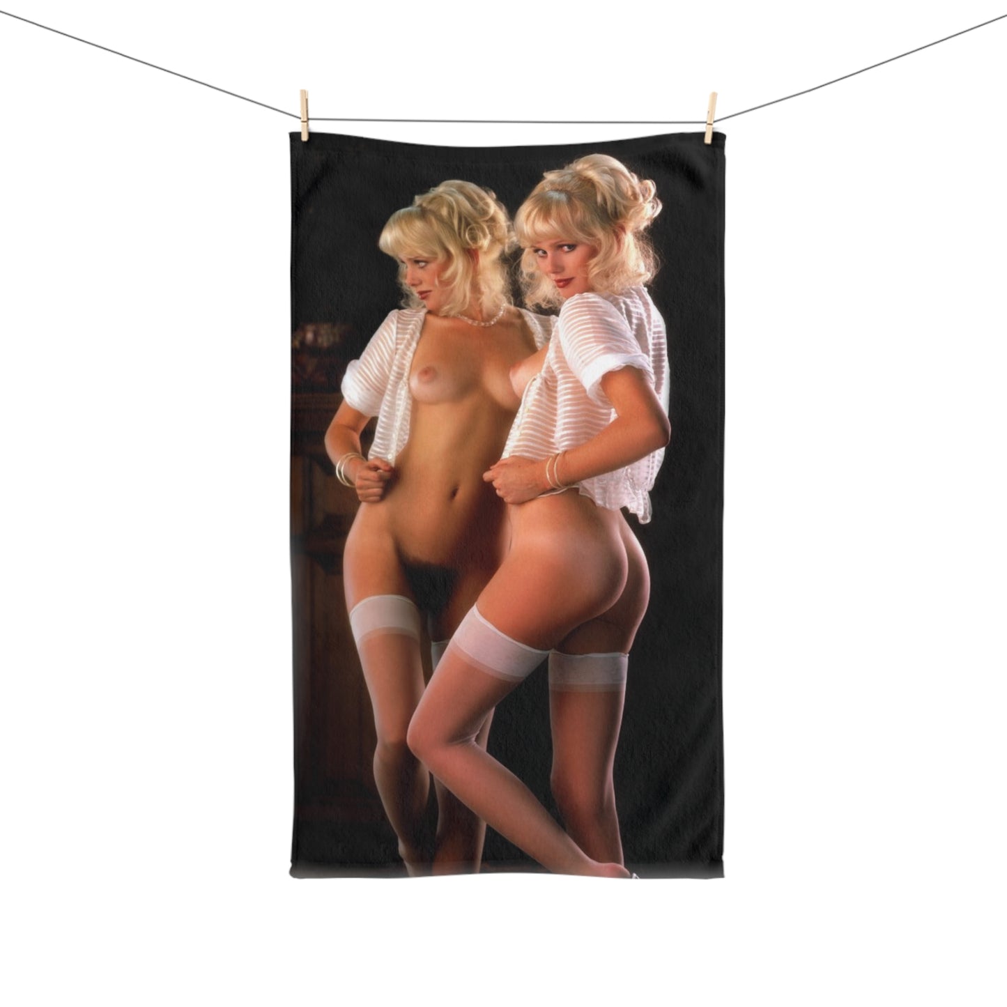 Hand Towel Playboy Playmate October 1979 Ursula Buchfellner