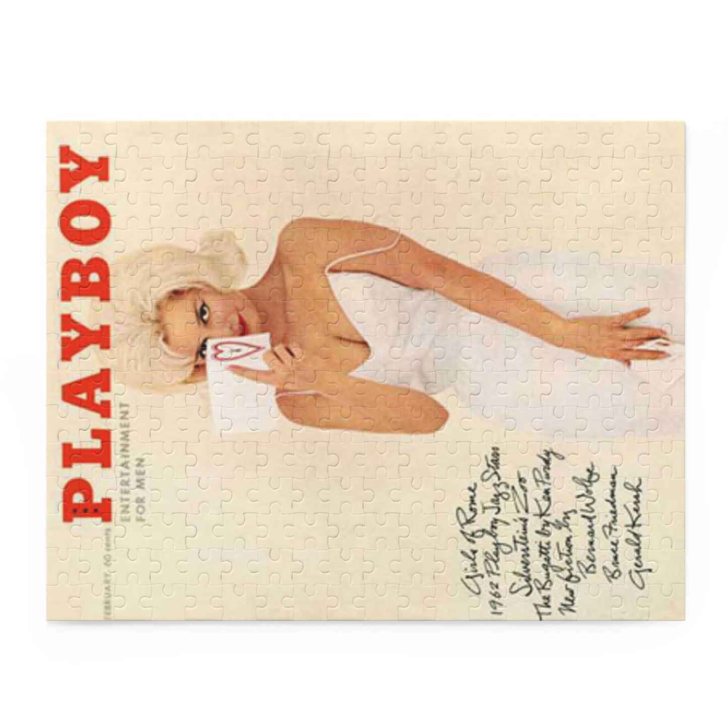 Puzzle (120, 252, 500-Piece) Playboy Cover February 1962