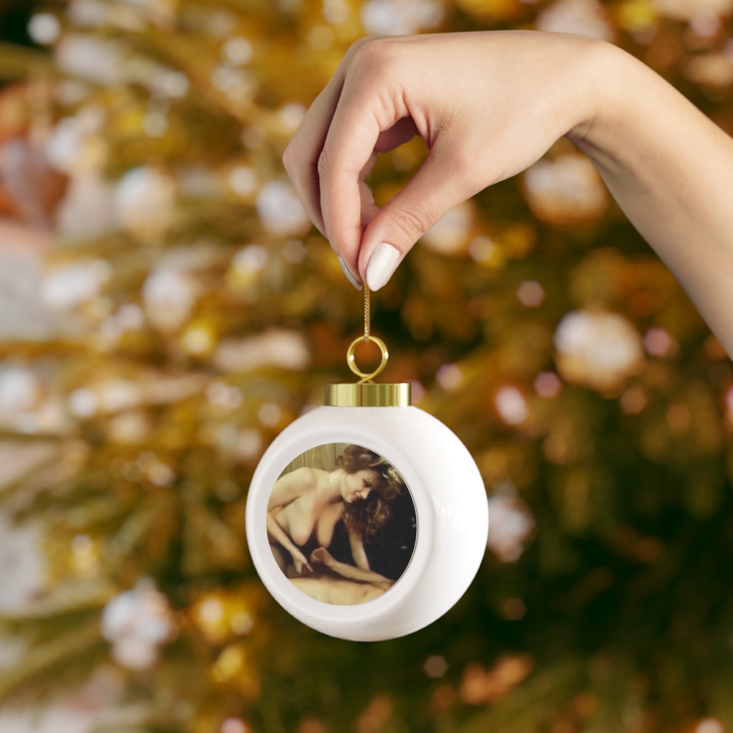 Christmas Ball Ornament Traci Lords Nude