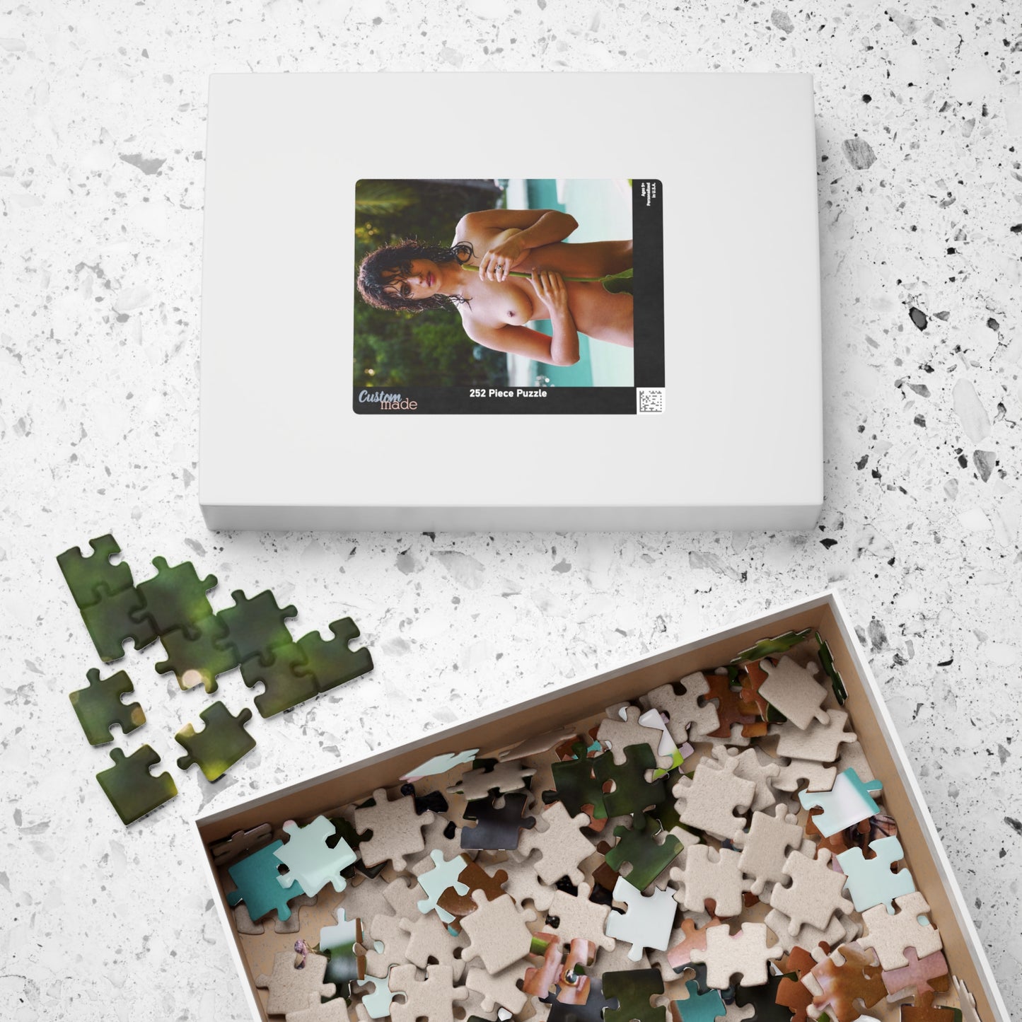 Puzzle (110, 252, 500, 1014-piece) Playboy Playmate April 2017 Nina Daniele