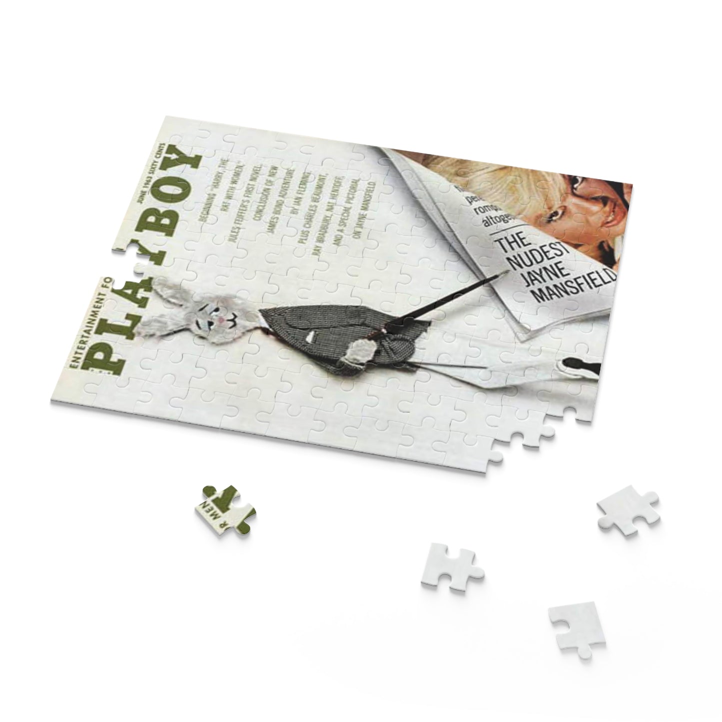 Puzzle (120, 252, 500-Piece) Playboy Cover June 1963