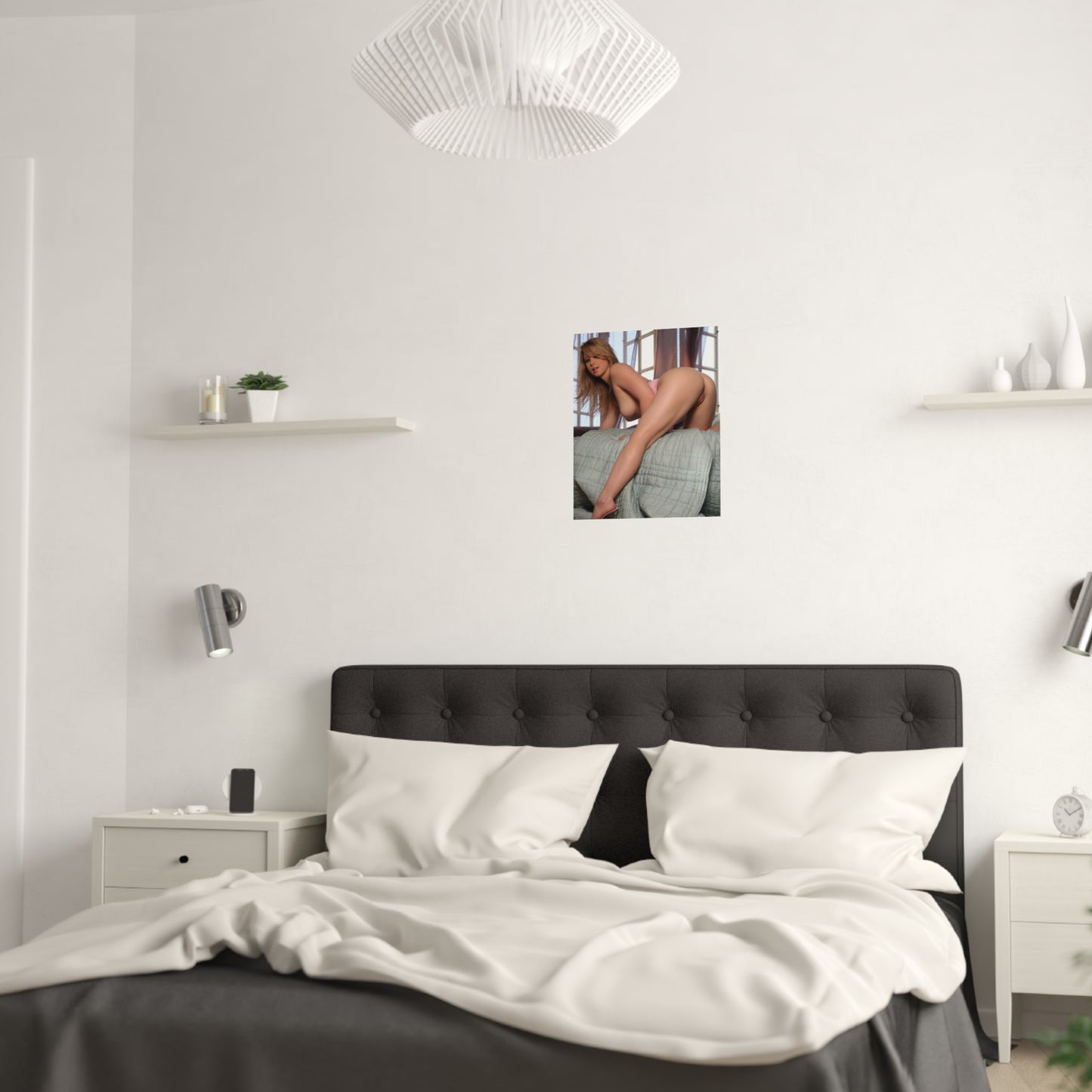 Satin Posters (210gsm) Sexy Naked Nude Pornstar