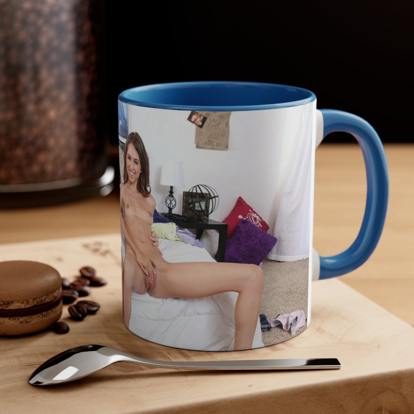 Accent Coffee Mug, 11oz Janice Griffith & Riley Reid Nude