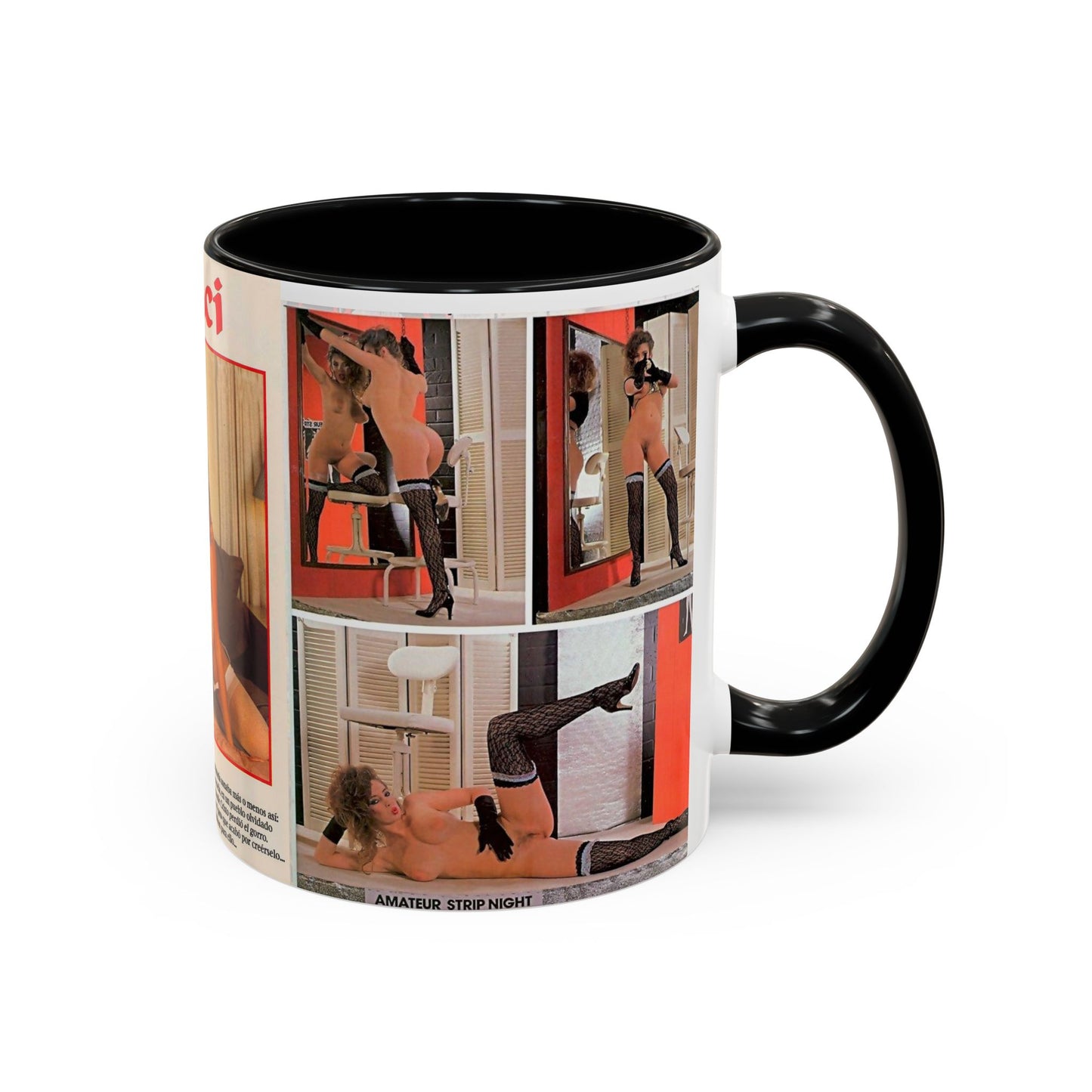 Accent Coffee Mug (11, 15oz) Traci Lords Nude