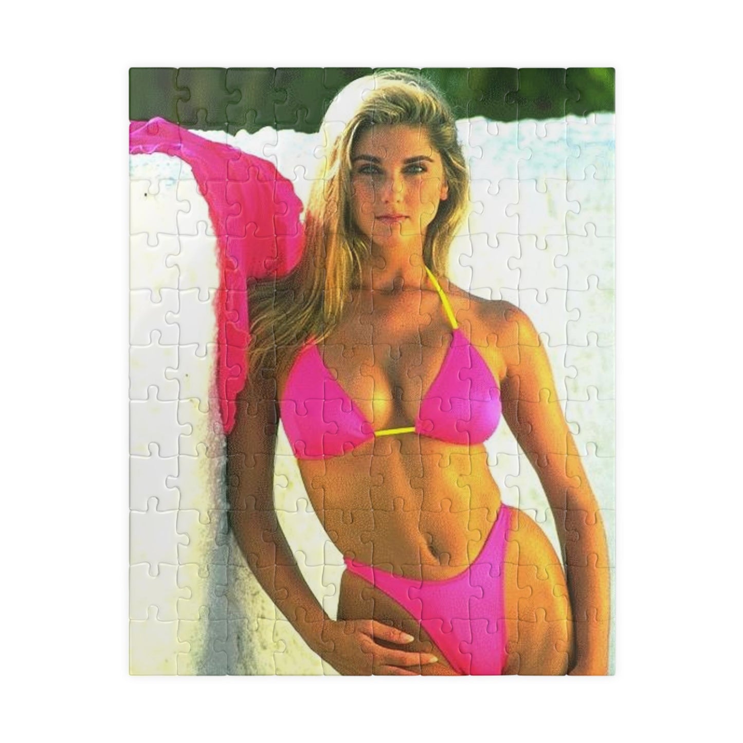 Puzzle (110, 252, 520, 1014-piece) Retro Bikini Babe April Storms