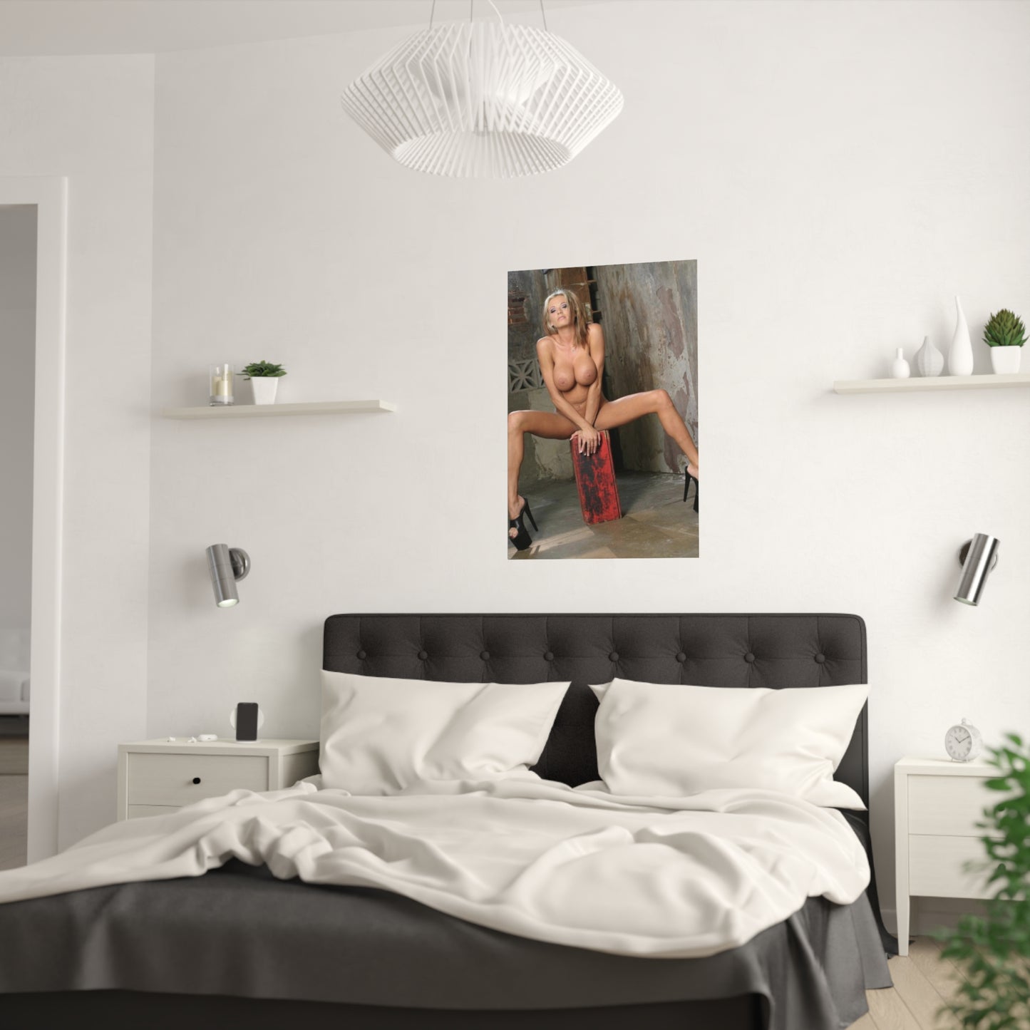 Satin Posters (210gsm) Pornstar Briana Banks Nude
