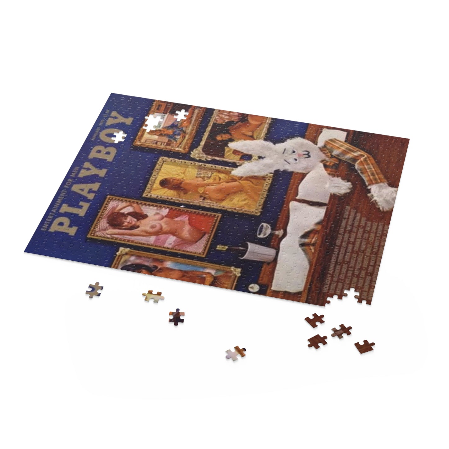 Puzzle (120, 252, 500-Piece) Playboy Cover January 1970