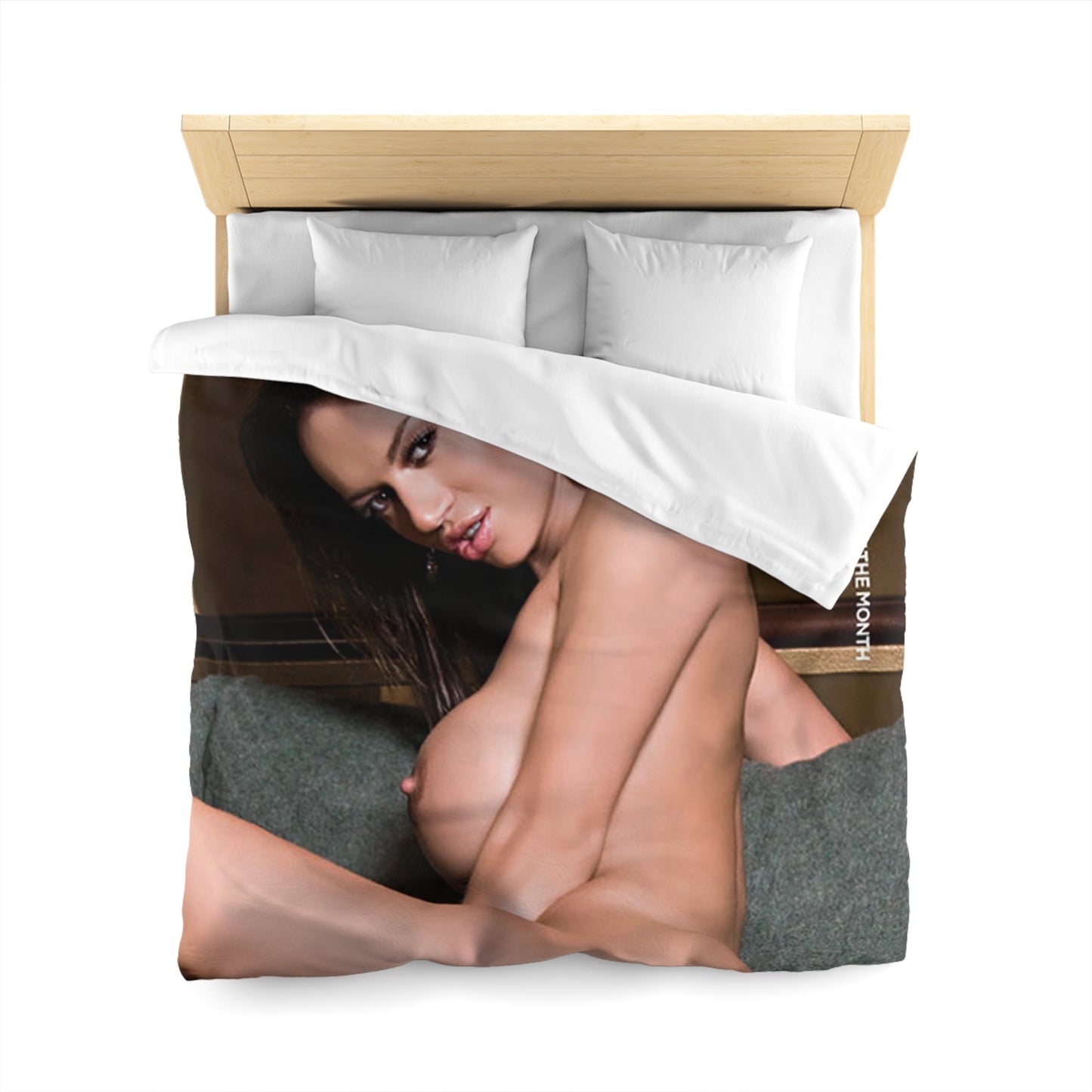 Microfiber Duvet Cover Penthouse Pet April 2011 Franceska Jaimes