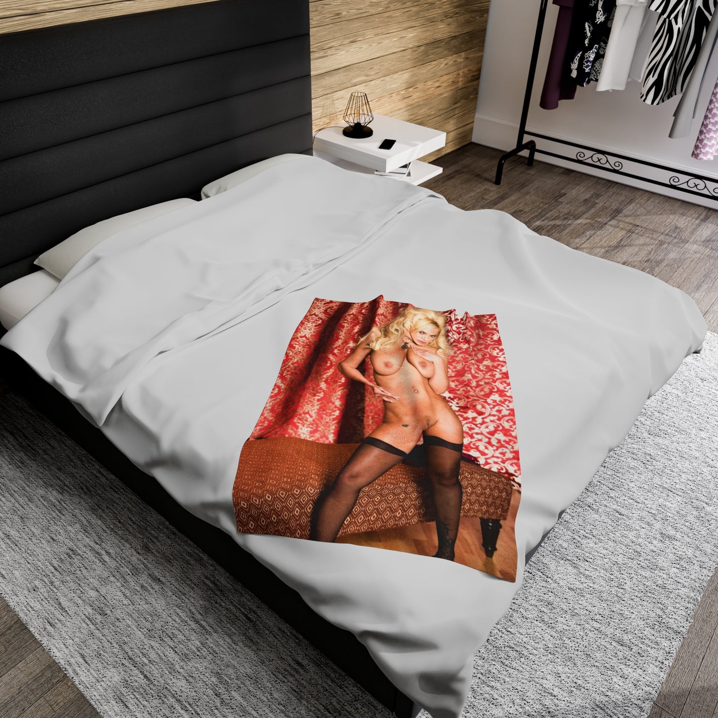 Velveteen Plush Blanket Pornstar Shyla Stylez Nude