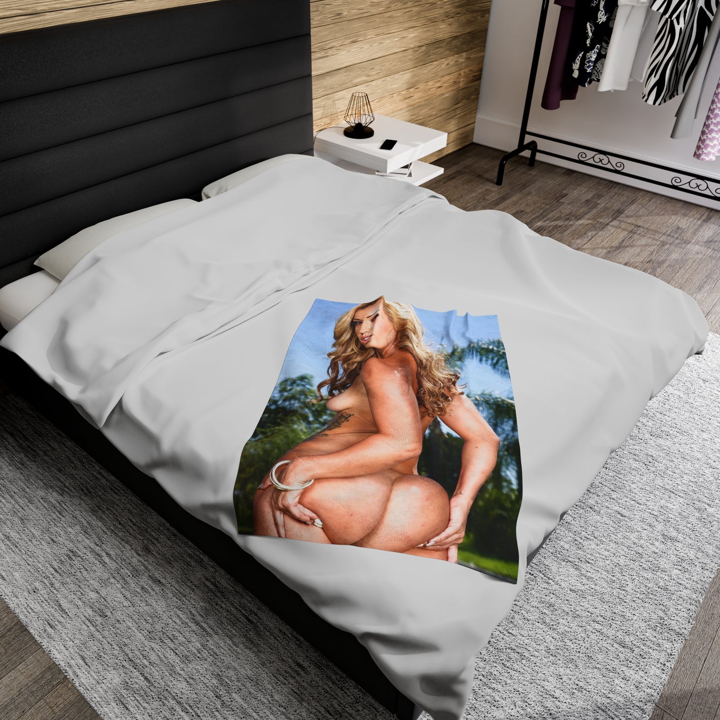 Velveteen Plush Blanket Pornstar Kelsie Monroe Nude