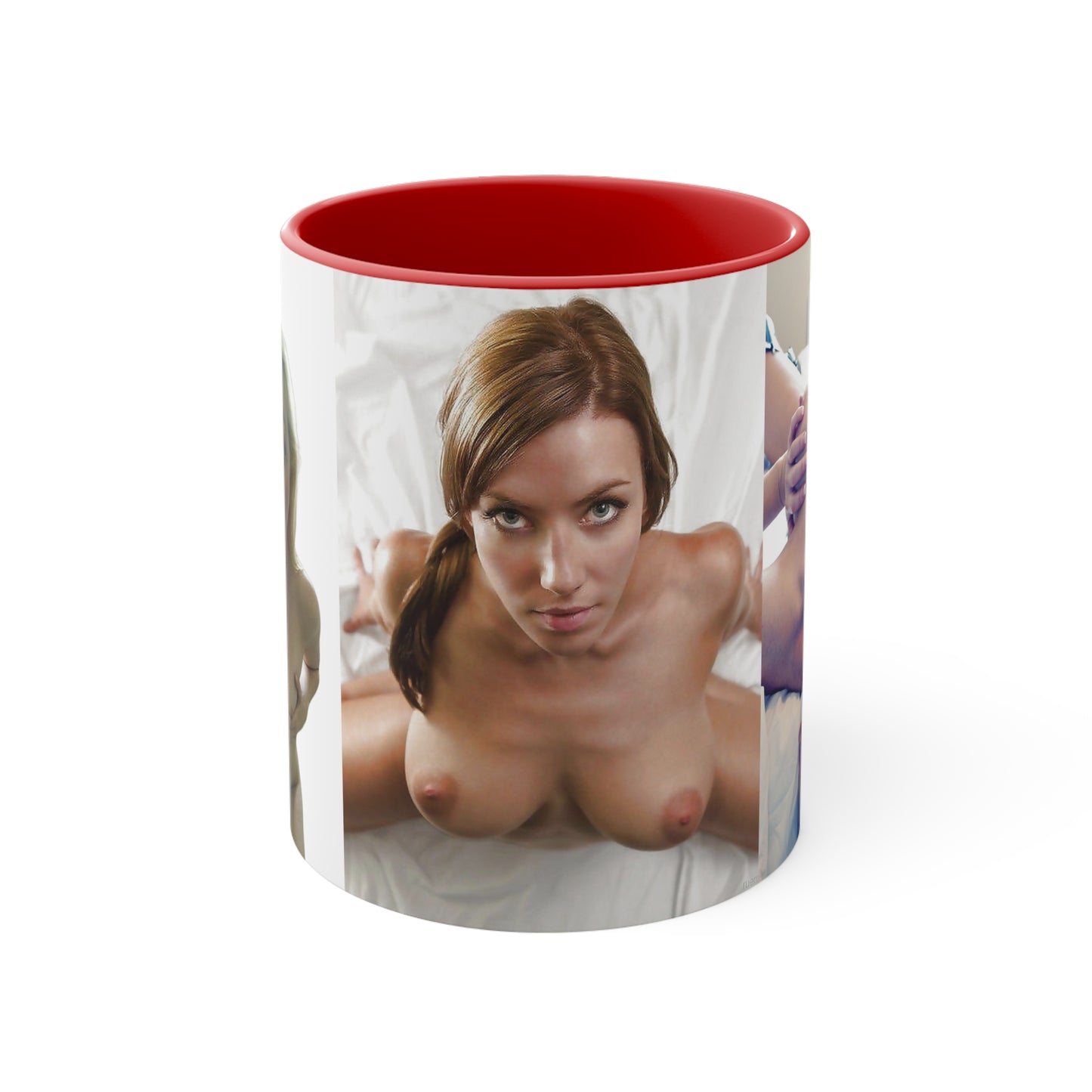 Accent Coffee Mug, 11oz Target Practice Nude