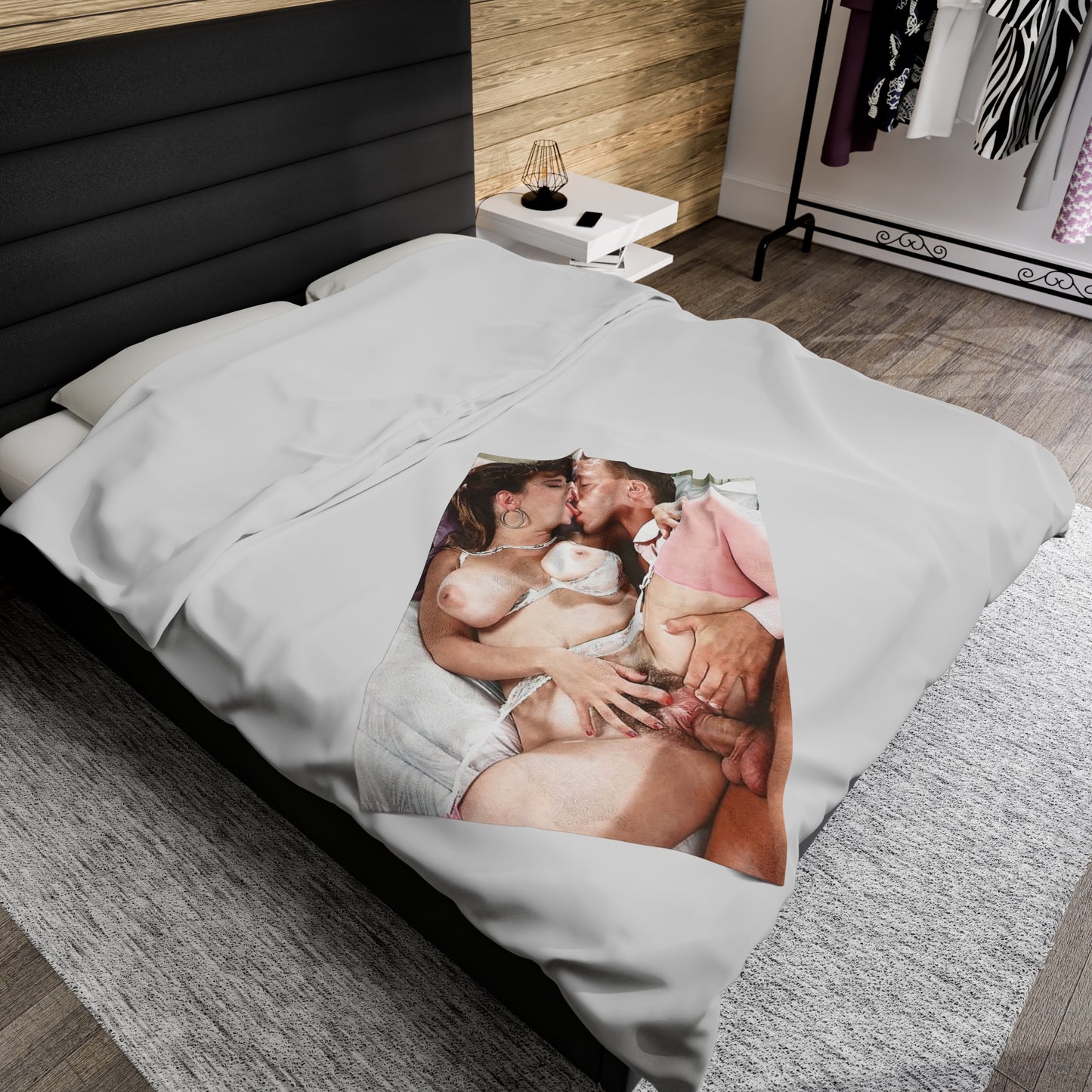 Velveteen Plush Blanket Christy Canyon
