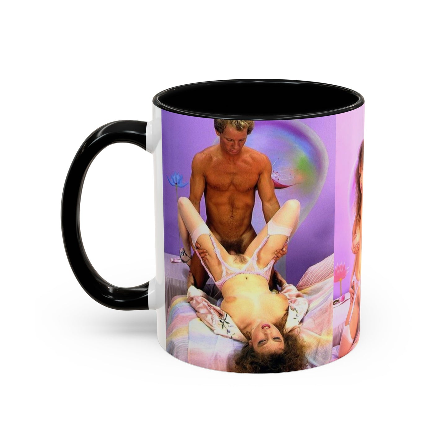 Accent Coffee Mug (11, 15oz) Traci Lords Nude Naked Retro Fuck Sex