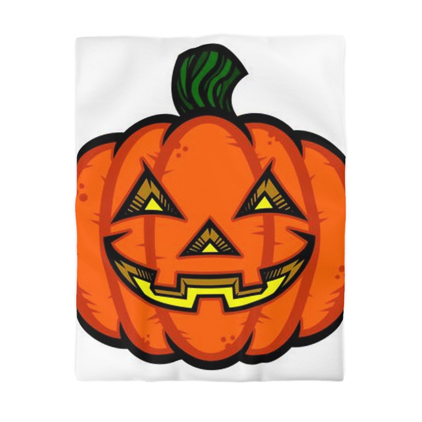 Microfiber Duvet Cover Halloween Jack-O-Lantern