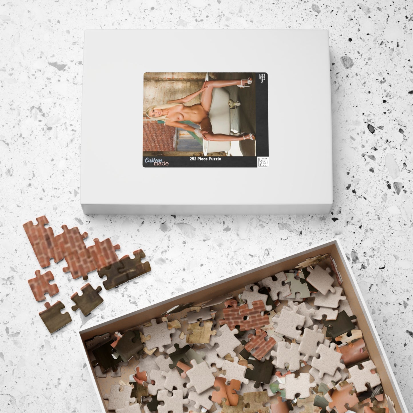 Puzzle (110, 252, 520, 1014-piece) Penthouse Pet July 2009 Tenaya