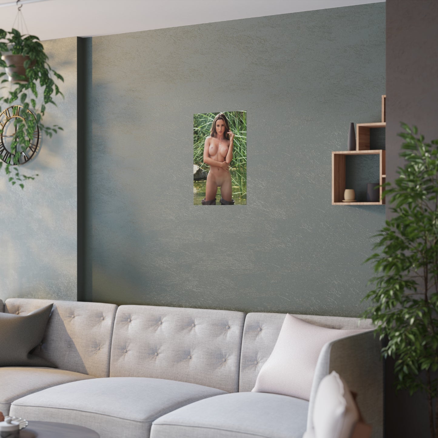 Satin Posters (210gsm) Pet Hanna Carter Nude #2