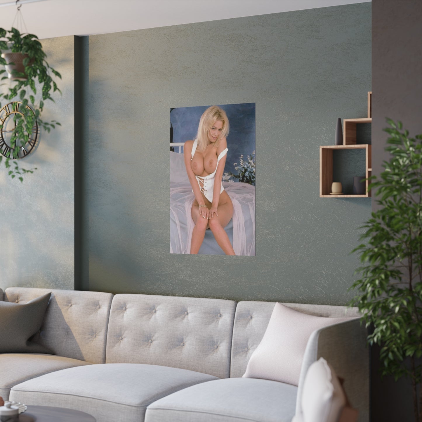 Satin Posters (210gsm) Pornstar Jenna Jameson Nude