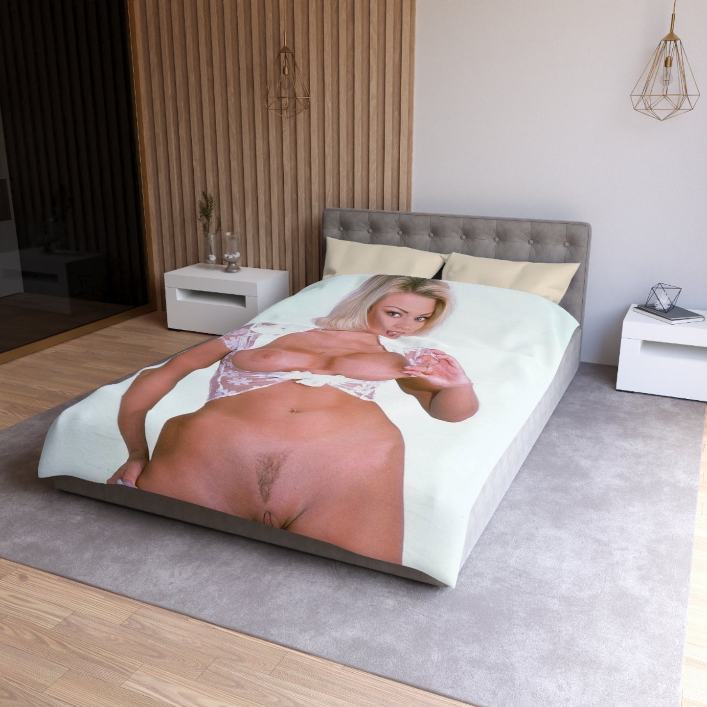 Microfiber Duvet Cover Pornstar Jenna Jameson Nude