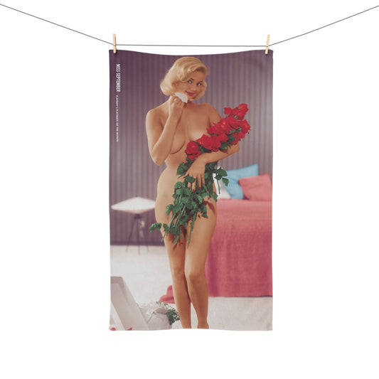 Hand Towel Playboy Playmate September 1956 Elsa Sorensen