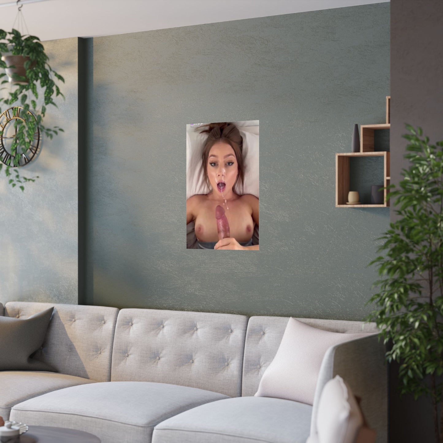 Satin Posters (210gsm) Pretty Teen POV Facial