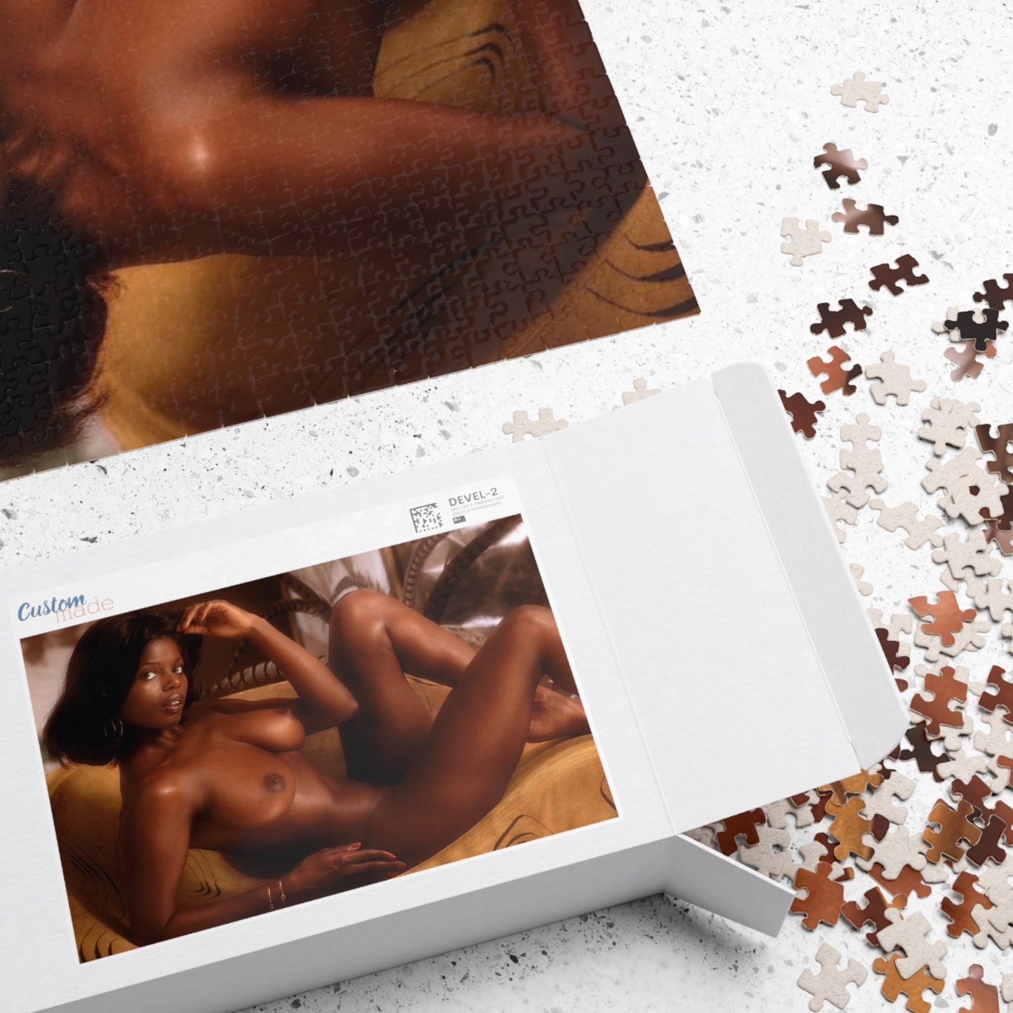 Puzzle (110, 252, 500, 1014-piece) Playboy Playmate June 1975 Azizi Johari