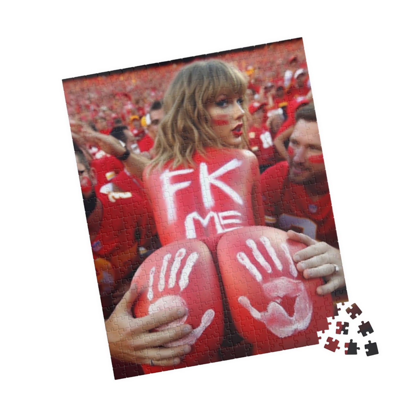 Puzzle (110, 252, 520, 1014-piece) Taylor Swift AI Nudes
