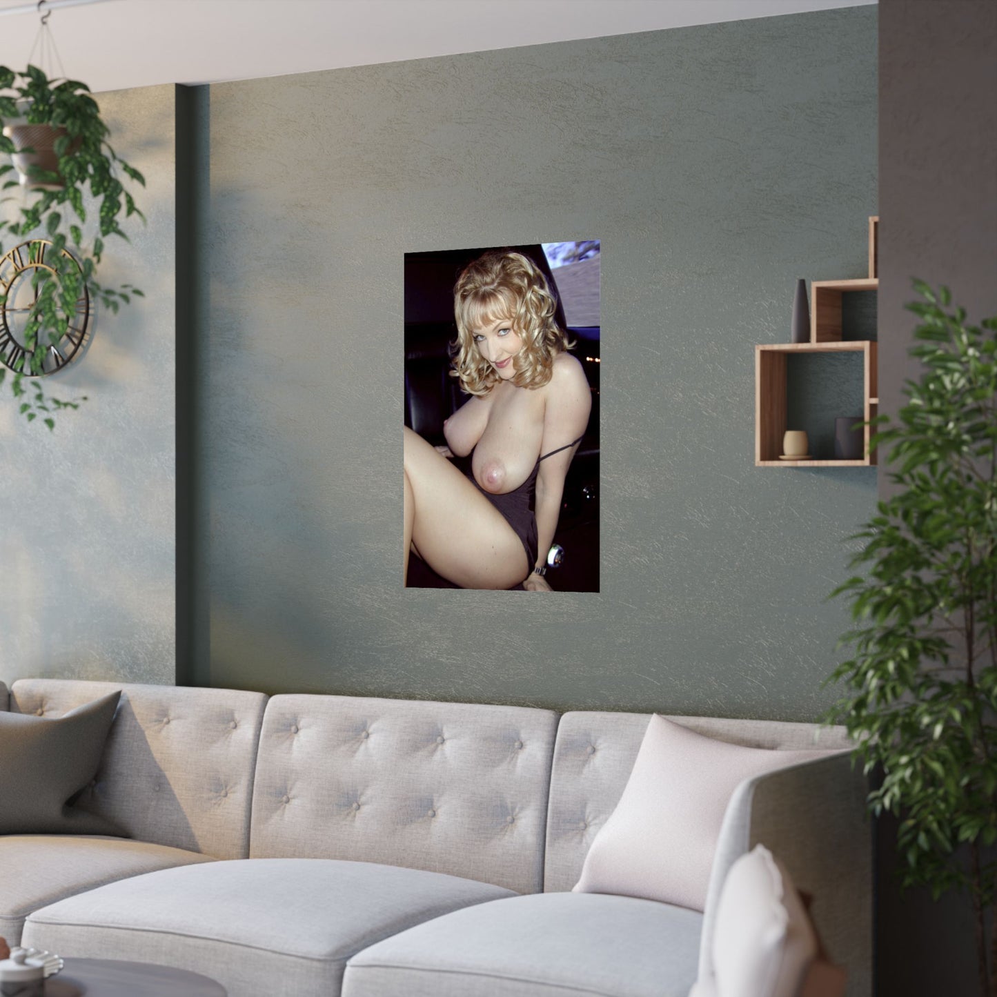 Satin Posters (210gsm) Danni Ashe Nude
