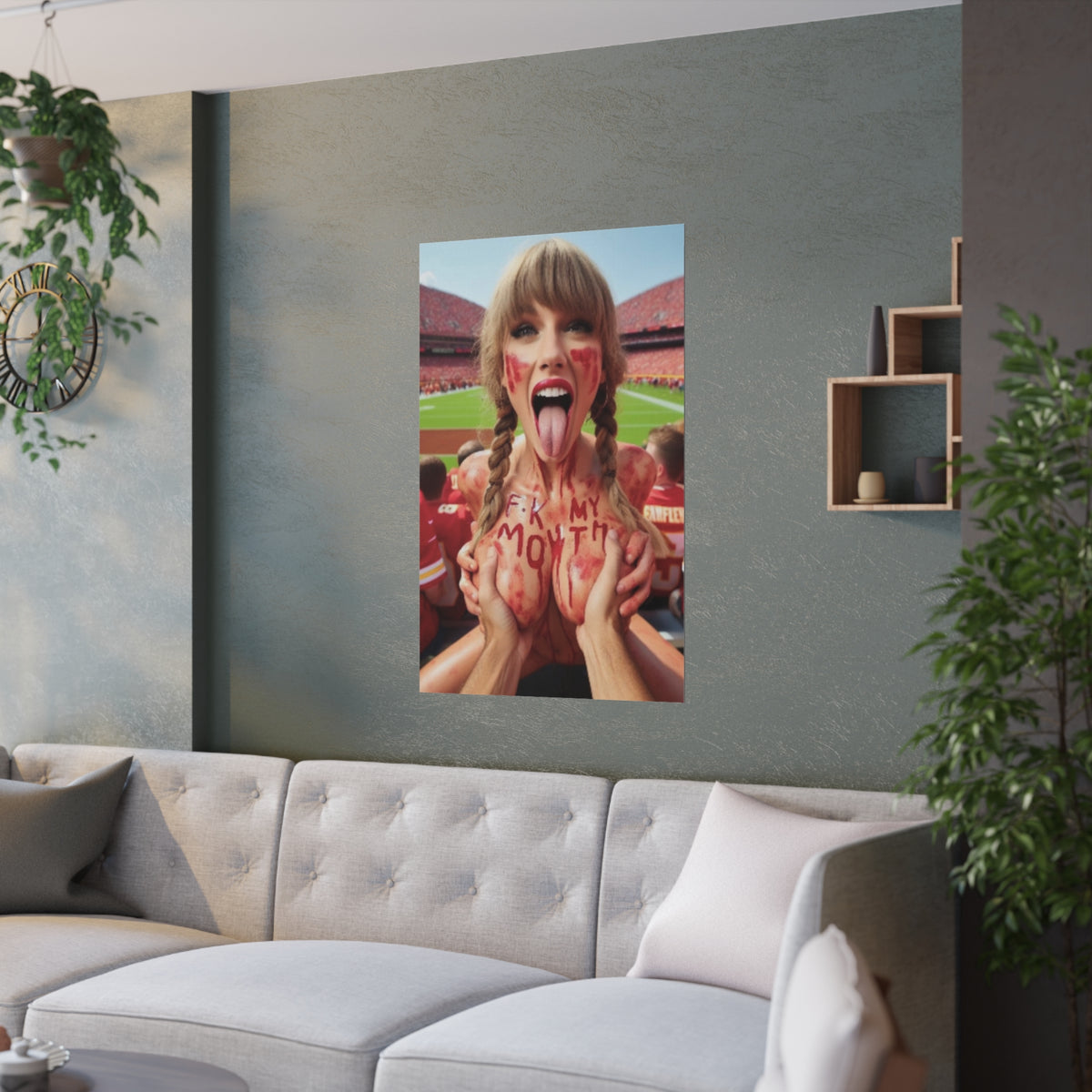 Satin Posters (210gsm) Taylor Swift AI Nudes