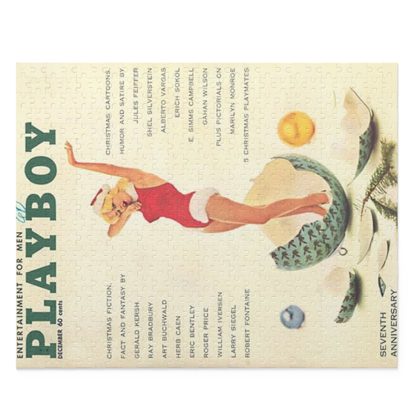 Puzzle (120, 252, 500-Piece) Playboy Cover December 1960