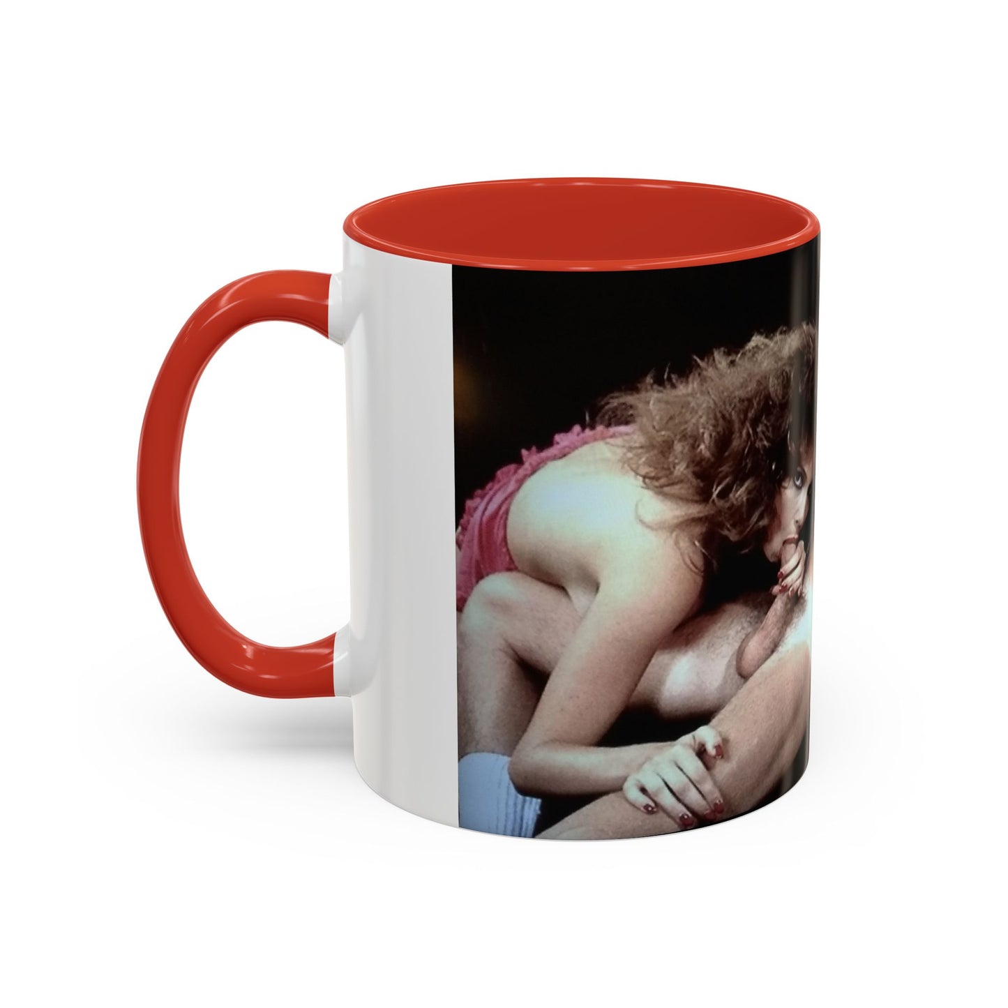 Accent Coffee Mug (11, 15oz) Traci Lords Retro Porn Star Nude Naked