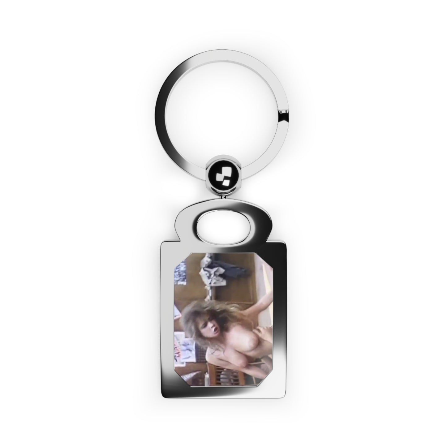 Rectangle Photo Keyring Traci Lords Nude Retro Porn Star