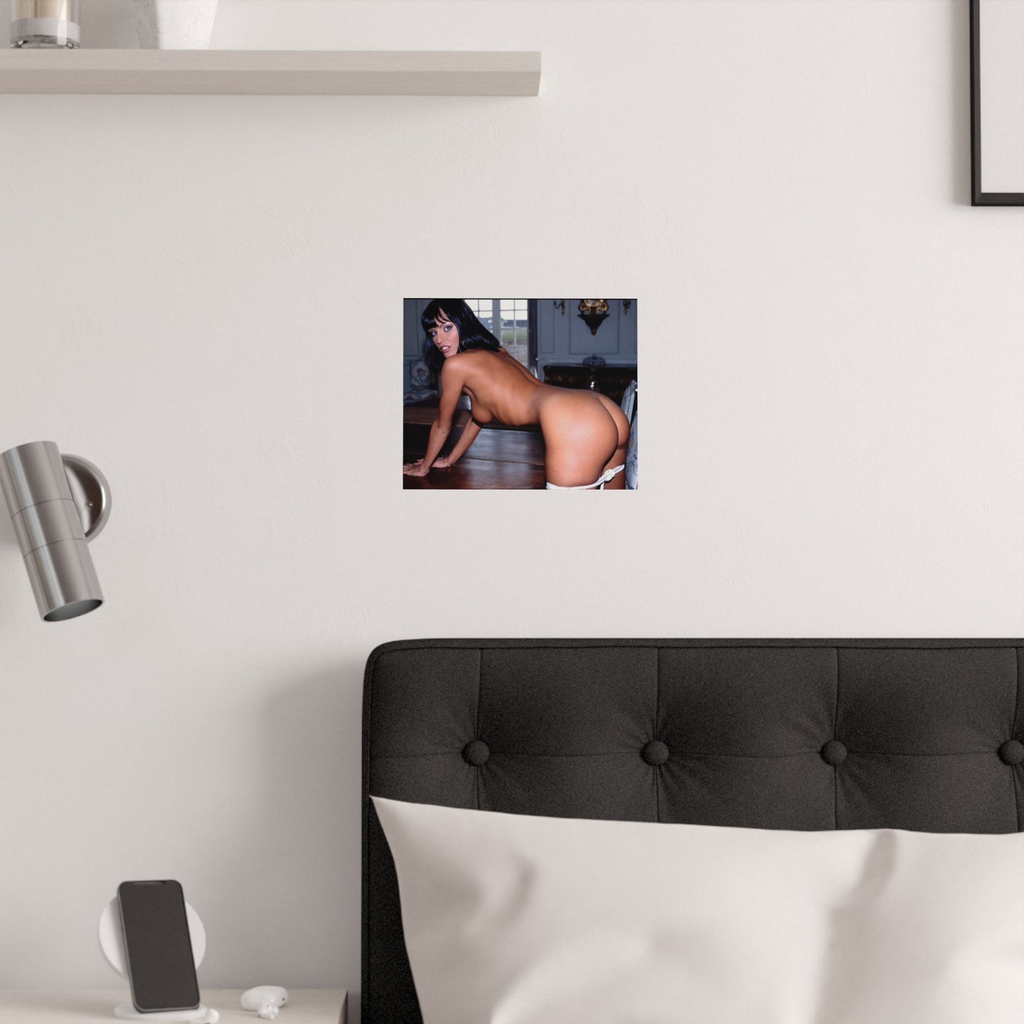 Satin Posters (210gsm) Retro Pornstar Anita Blond