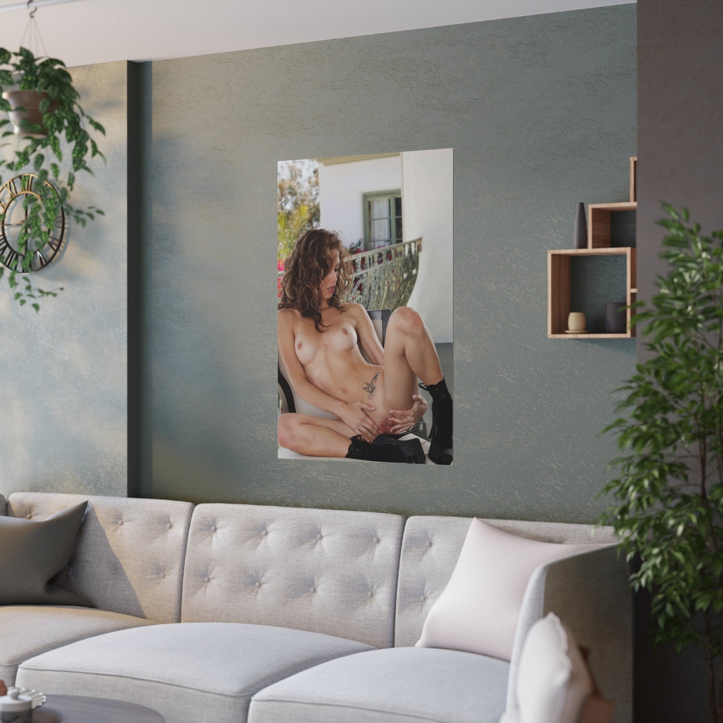 Satin Posters (210gsm) Malena Morgan Nude