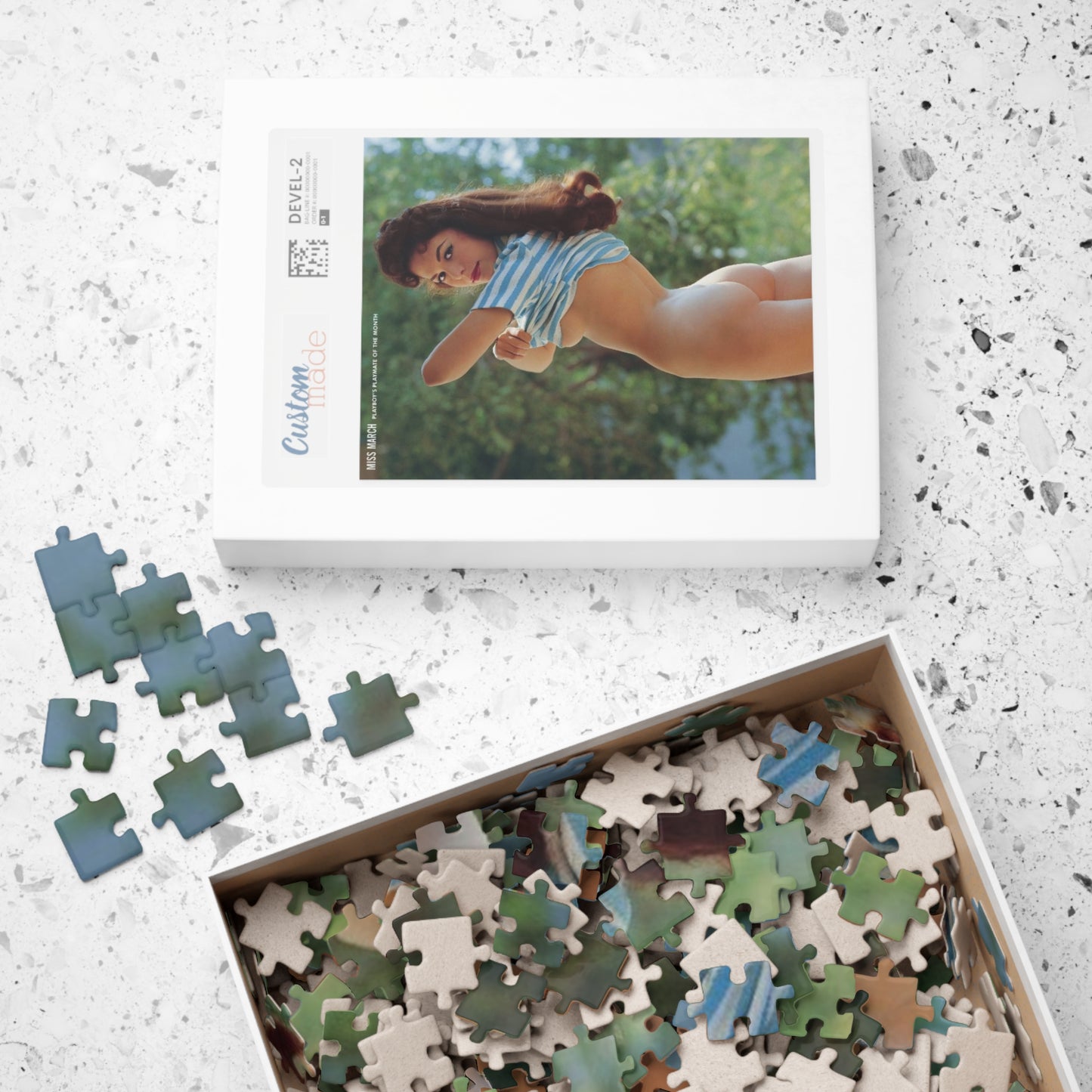Puzzle (110, 252, 500, 1014-piece) Playboy Playmate March 1961 Tonya Crews