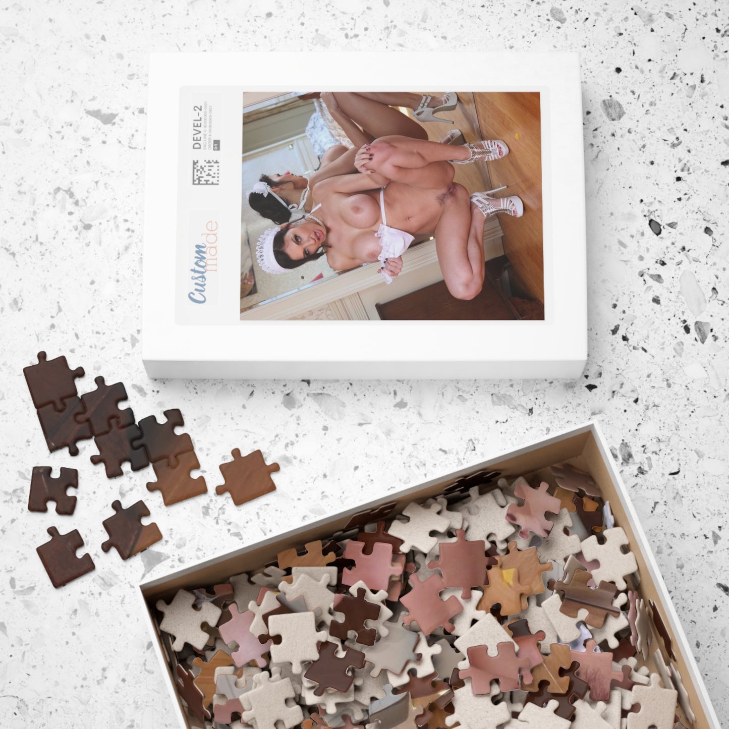 Puzzle (110, 252, 500, 1014-piece) Sexy Nude Maid