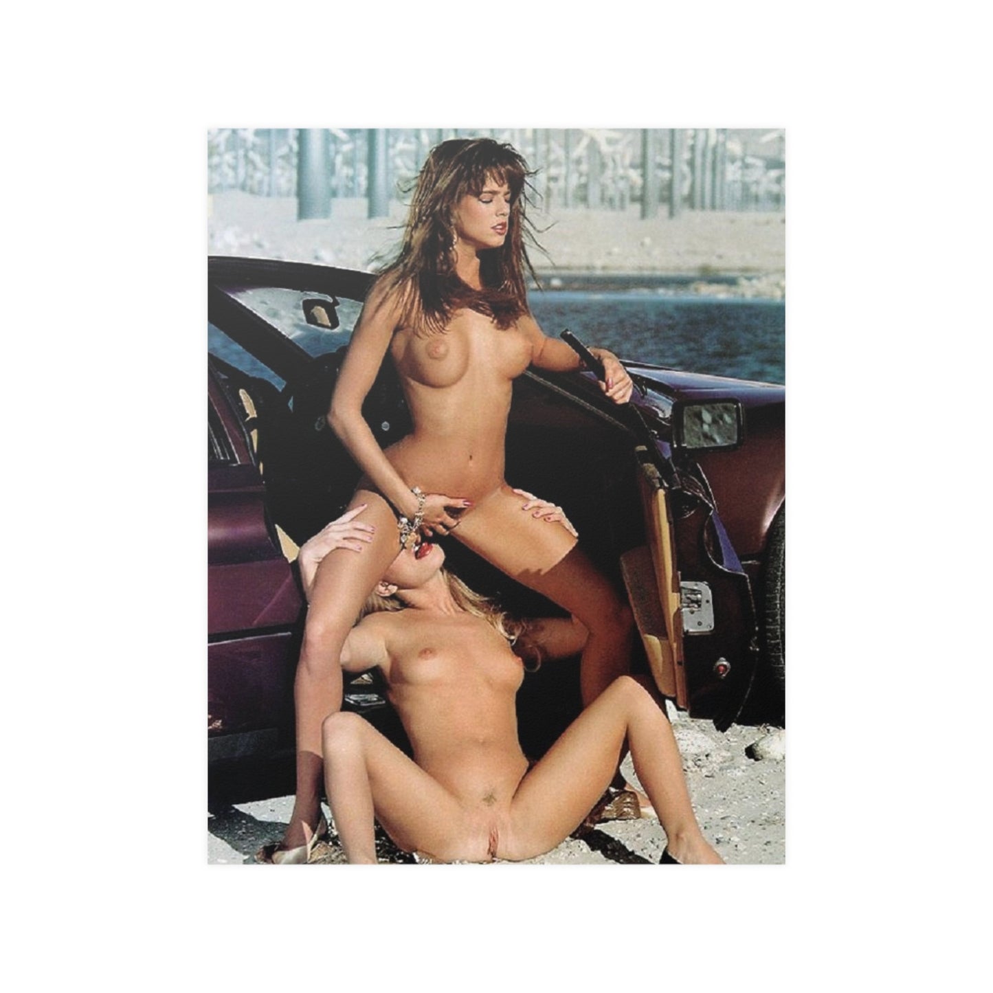 Satin Posters (210gsm) Racquel Darrian Nude