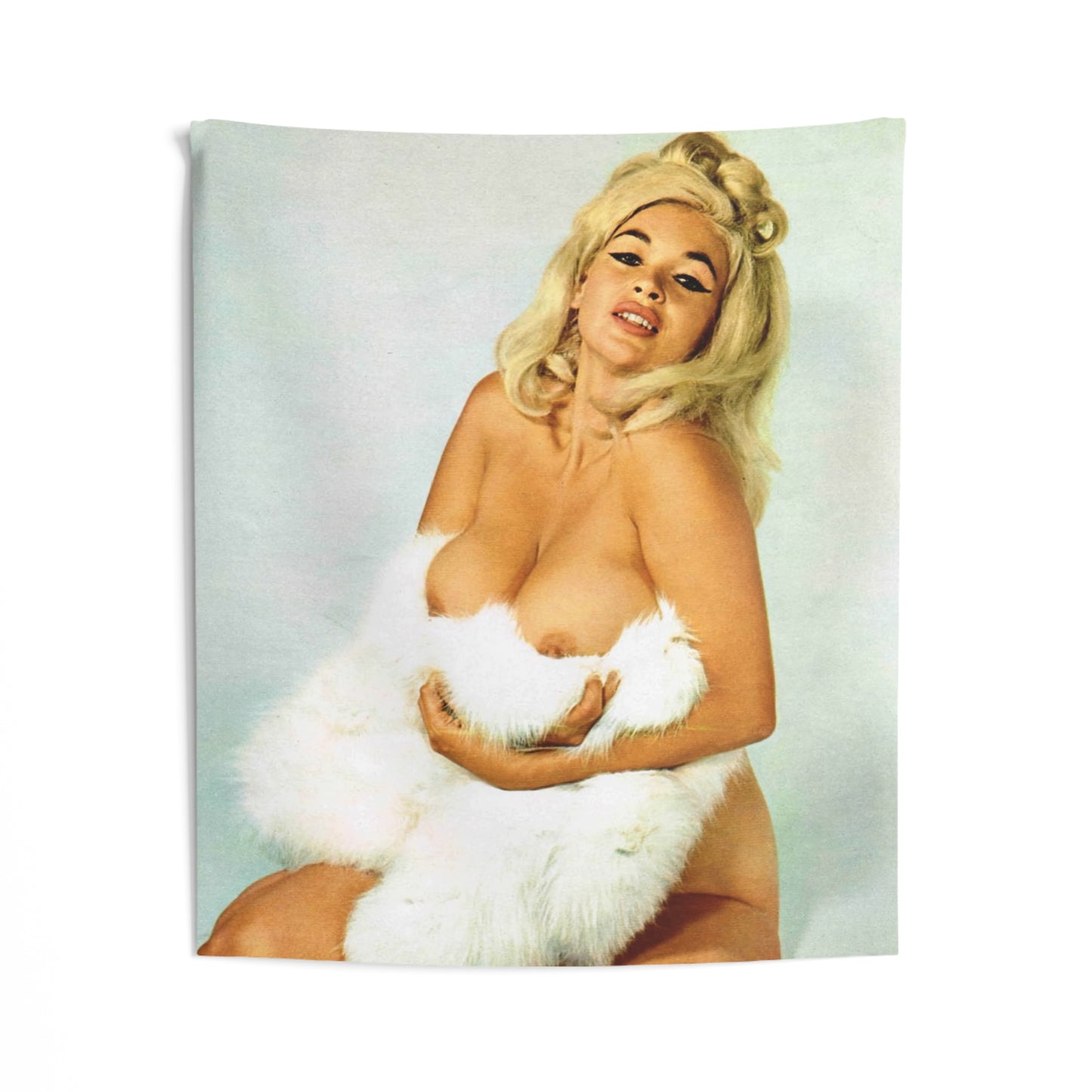 Indoor Wall Tapestries Jayne Mansfield Nude